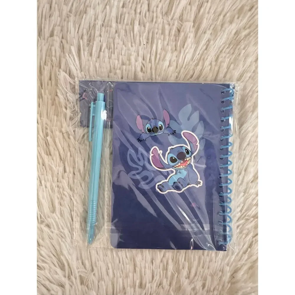 Lilo and Stitch Stationery Set spiral notebook size A6 with Pen 50 sheets